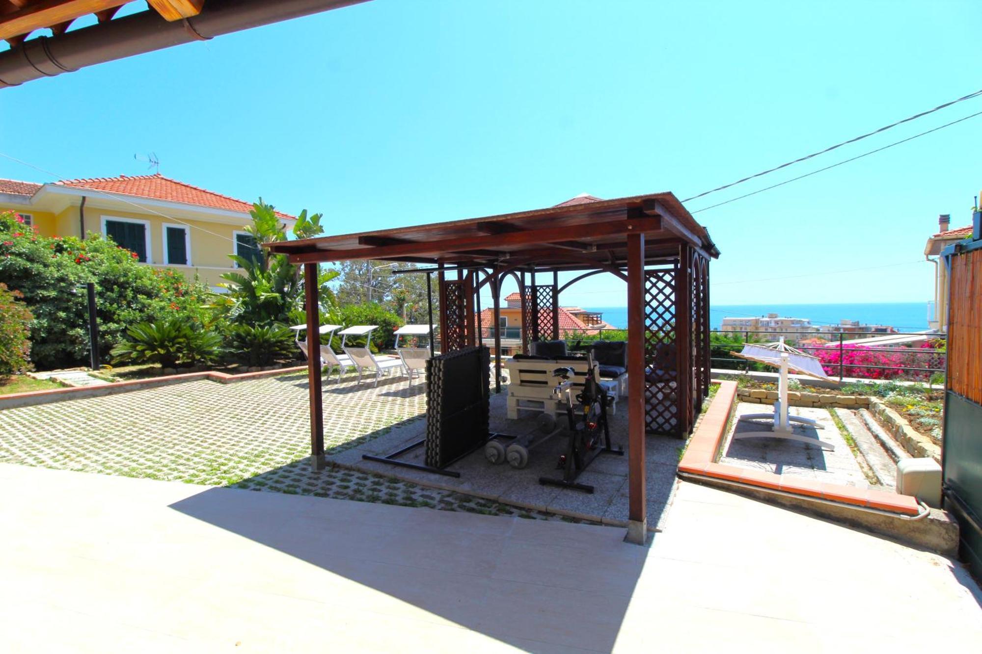La Pace, Il Sole, Il Mare - Sanremo Casa Indipendente Vista Mare, Posto Auto Privato, Ampio Spazio Esterno Attrezzato, A Pochi Minuti Dalle Spiagge Exteriör bild